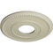 Ekena Millwork Bradford Ceiling Medallion (Fits Canopies up to 6 5/8"), 12 1/2"OD x 3 7/8"ID x 3/4"P, Clear Yellow CM12BRCYF - alternate 3